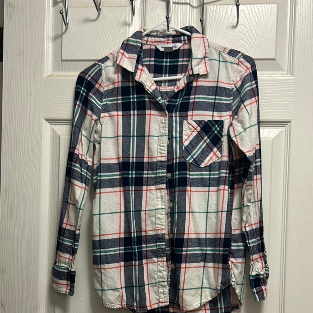 💜💜 2/$15 Plaid Kids Shirt - Multicolor